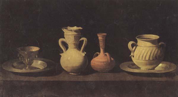 Francisco de Zurbaran Still Life with Pottery Germany oil painting art
